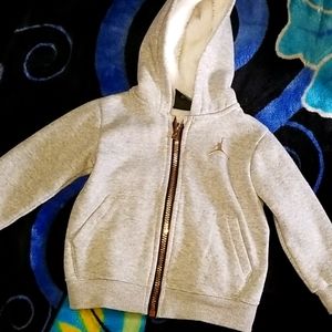 Jordan zip up sweater